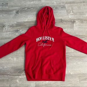 Hollister red women’s hoodie!